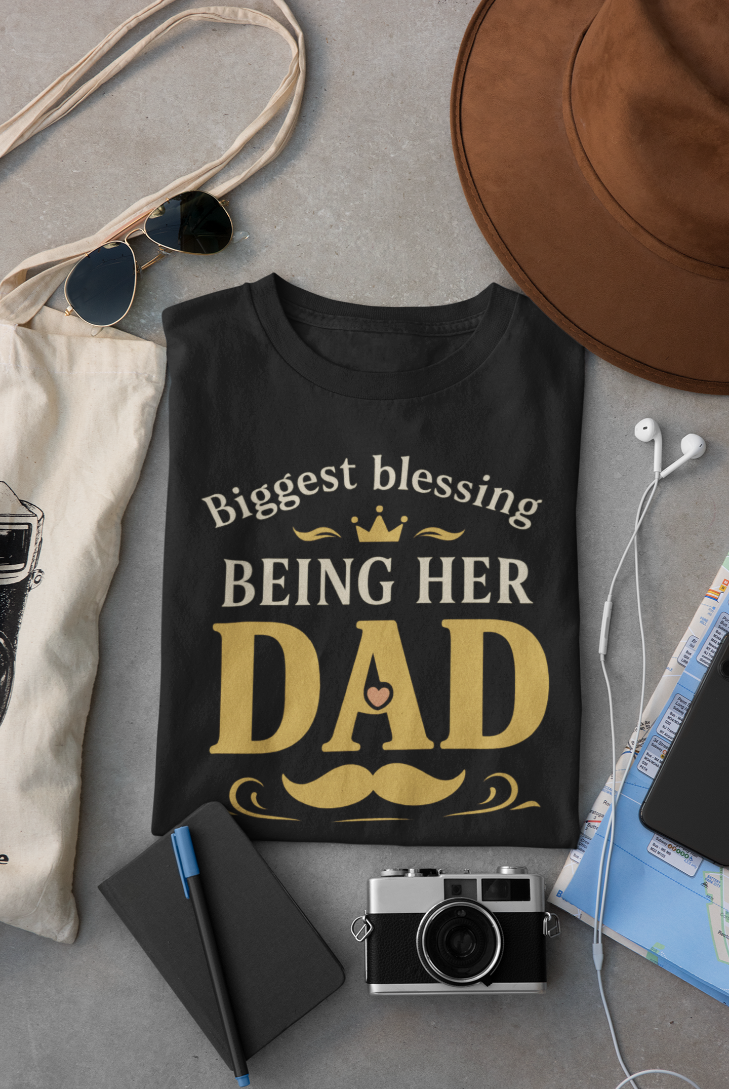 Being Her Dad Is My Blessing Tee