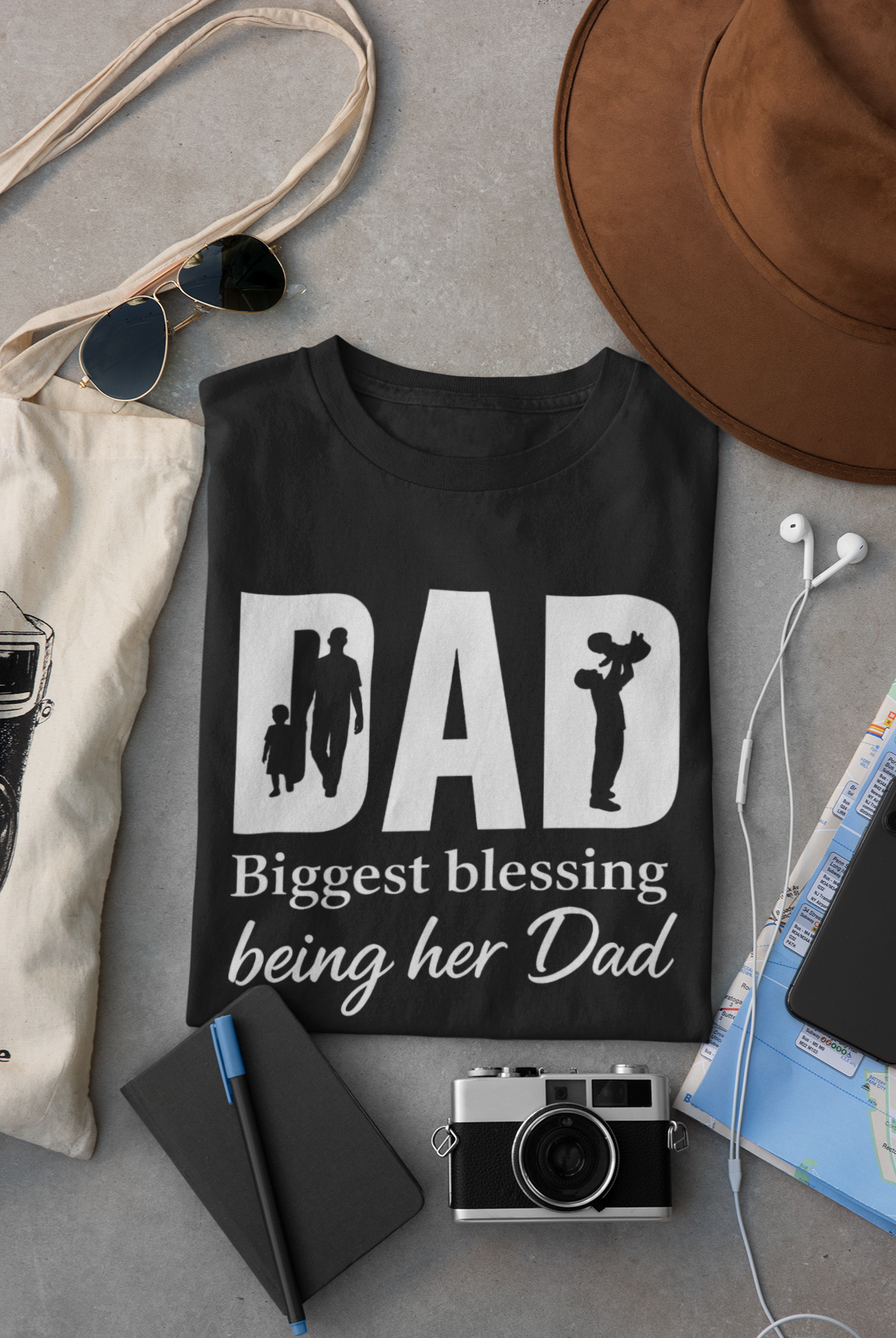 Biggest Blessing Dad Tee