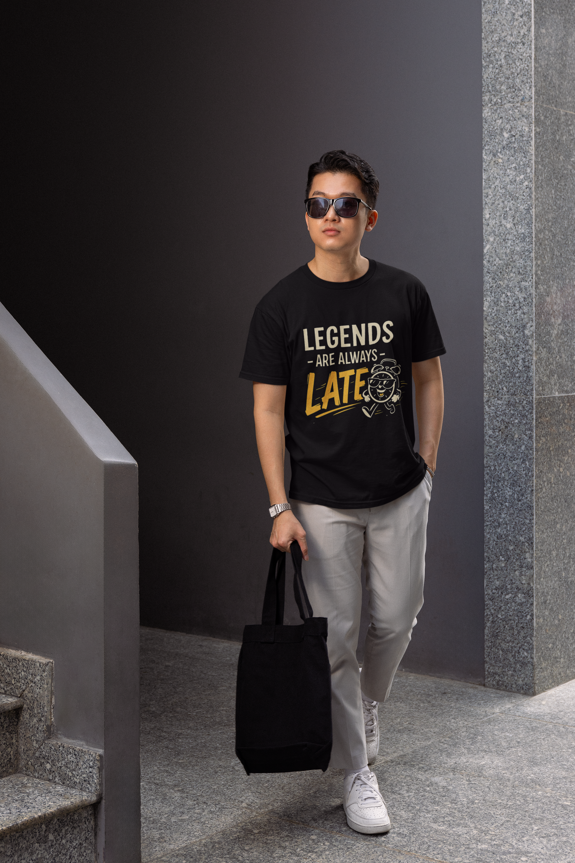 Legends Are Late Funny T-Shirt