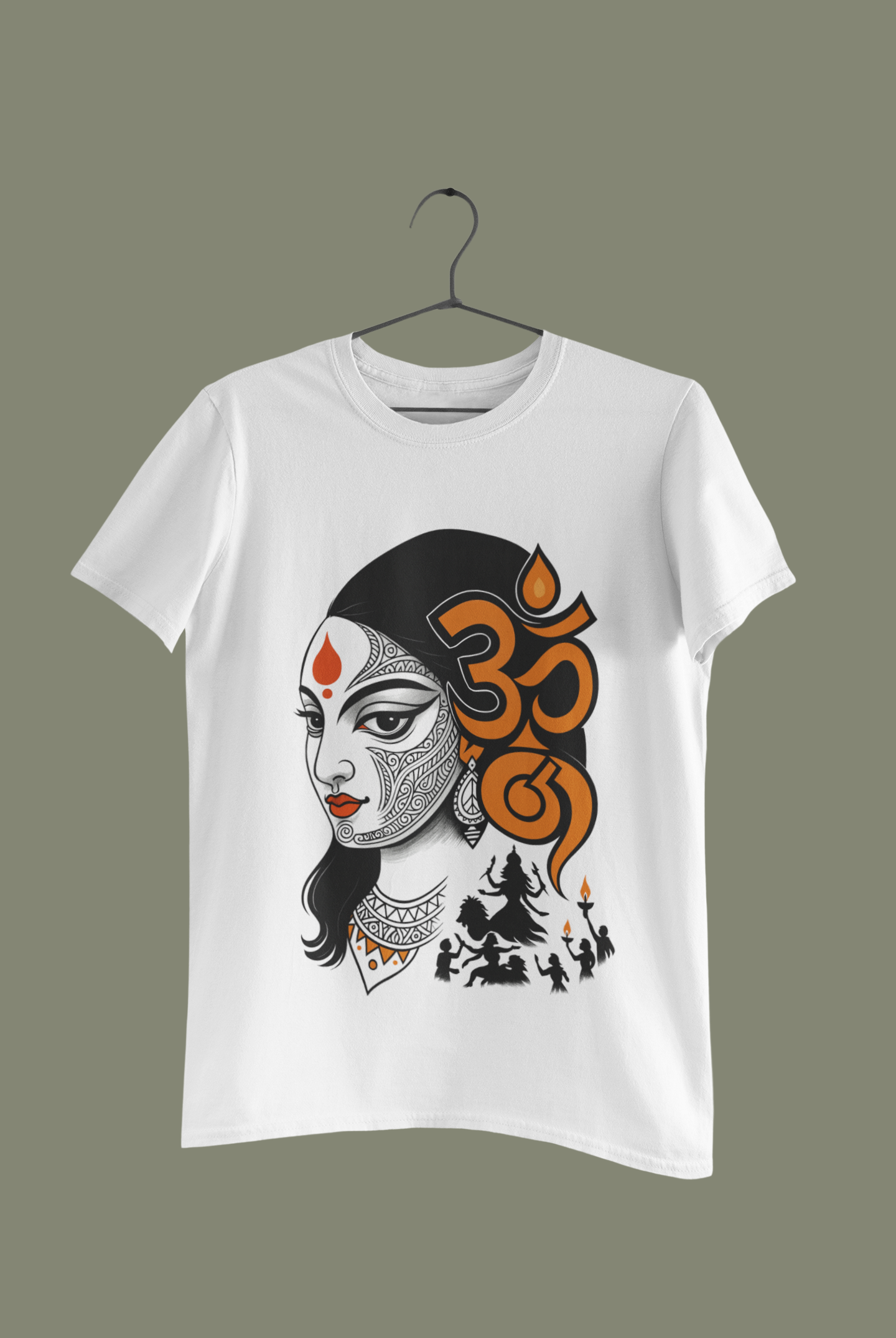 Divine Durga Om Graphic Tee
